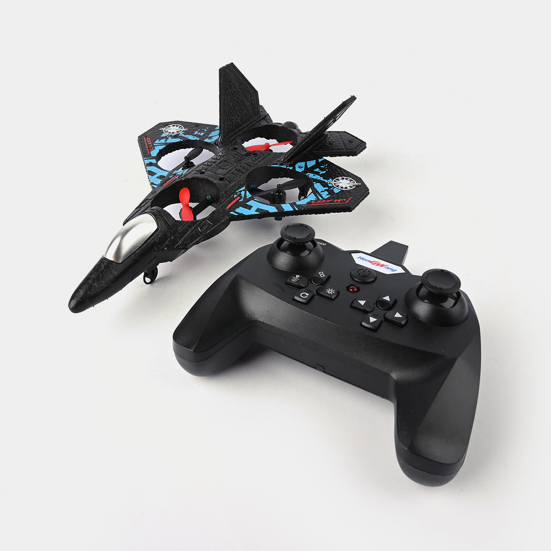 RC Fighter Jet Drone (Foam Glider with LED Lights)