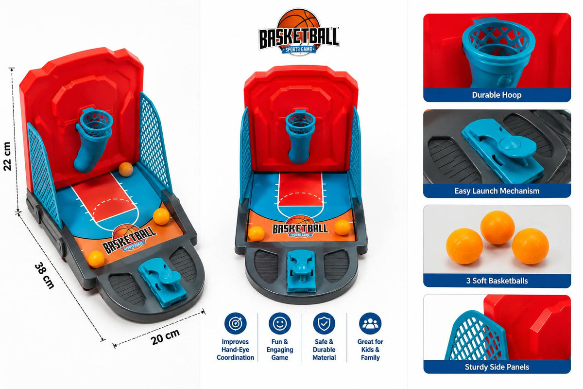 Mini Basketball Court Game
