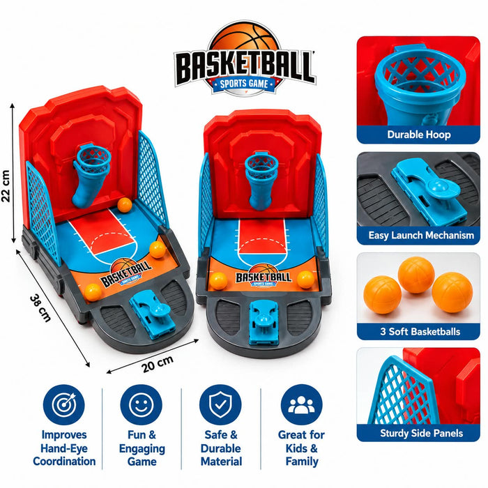 Mini Basketball Court Game